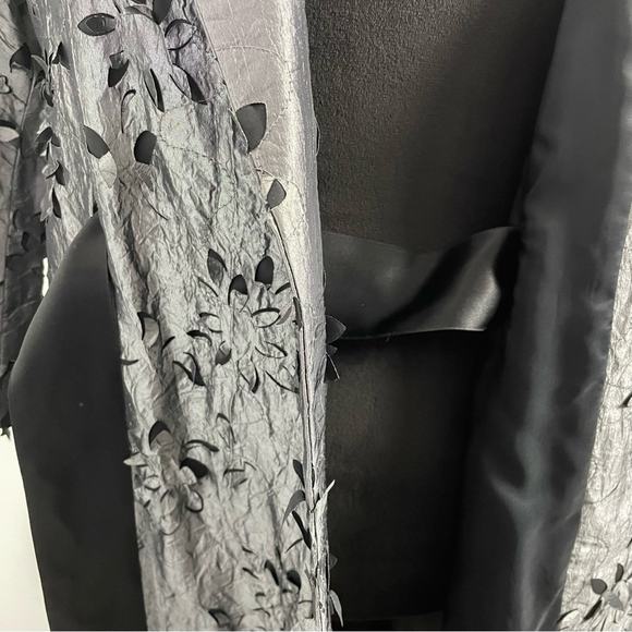 EUC - Don Caster Collection Floral Cut Away Jacket - Picture 5 of 10